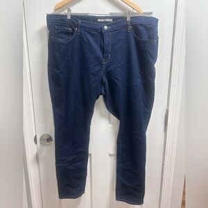 Levis 311 shaping skinny Dark Blue Stretch Denim Jeans